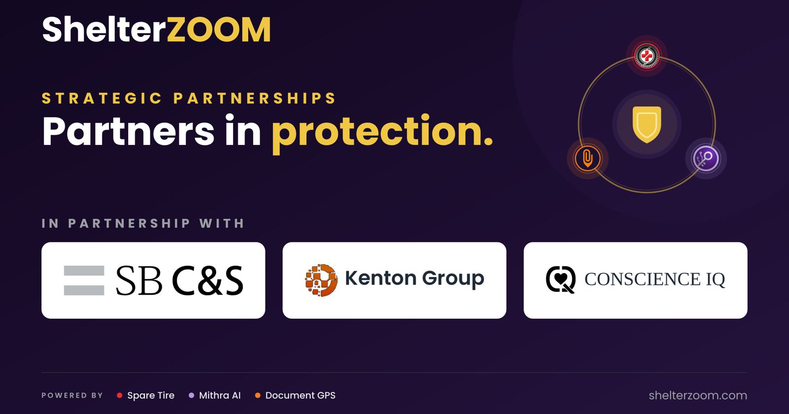 ShelterZoom strategic partnerships: Partners in protection